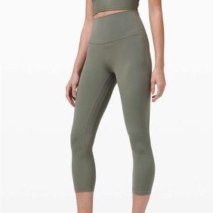 lululemon athletica Olive Green Leggings